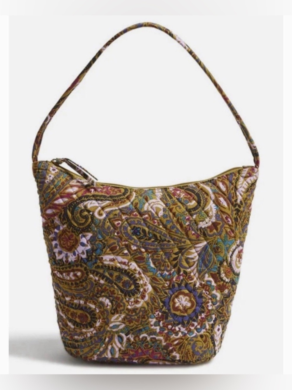 NEW WITH TAGS Vera Bradley paisley bucket tote